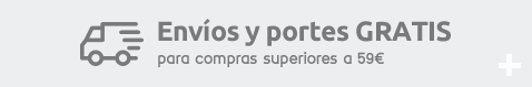 Envíos y portes gratis