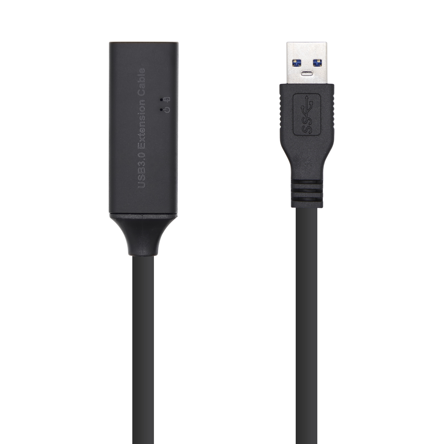 Nanocable Cable Alargador USB-C 4K/60Hz Macho/Hembra Negro 1m