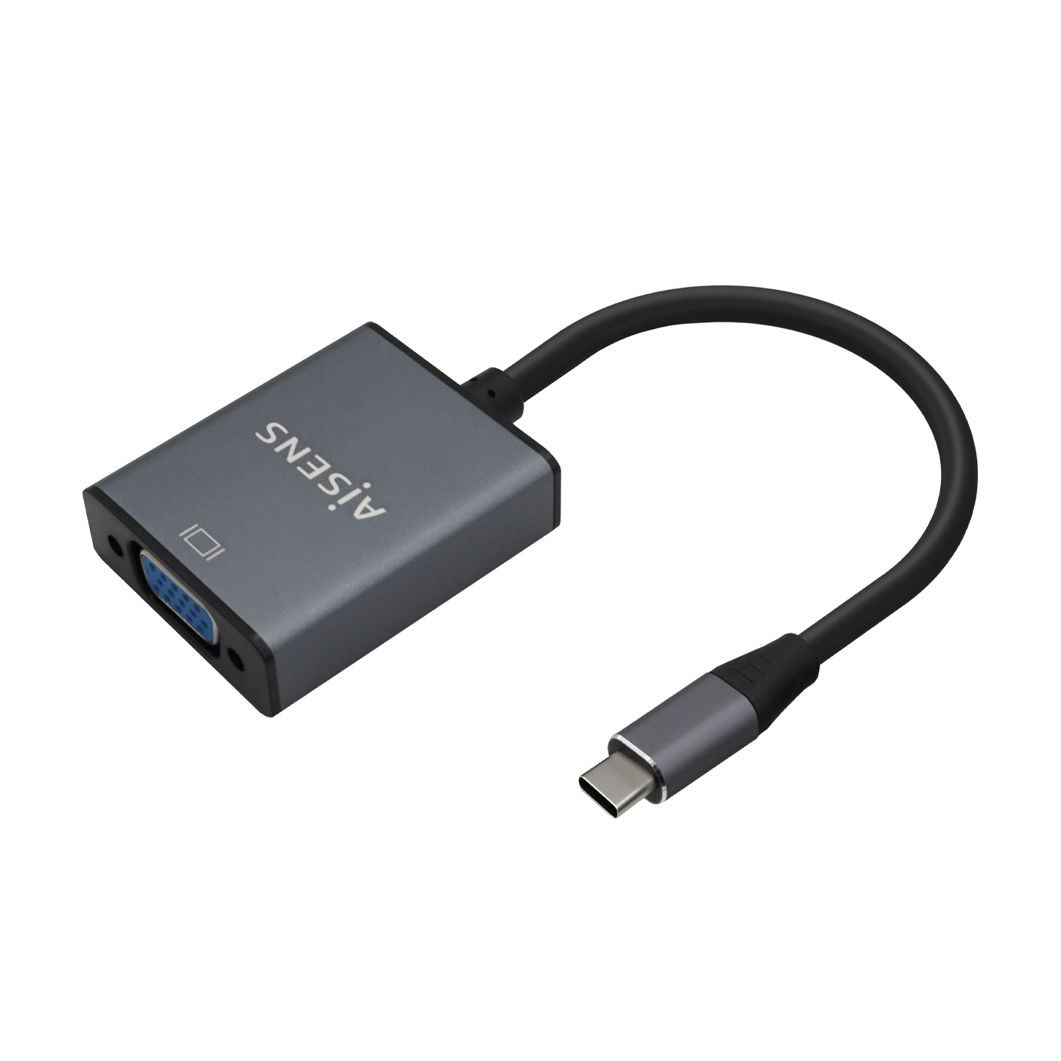 Mini adaptador USB 3.1 Gen2 10Gbps 3A, tipo USB-C/M-A/H, negro - AISENS®