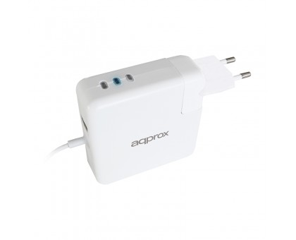 Approx Cargador Automatico Para Apple Tipo L 45w 65w 85w Usb 5v 2 1a Informatica Ordenadores Accesorios Para Portatiles Cargadores Especificos Para Portatiles