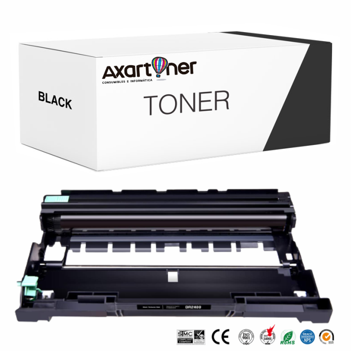 Pack 1 Tambor DR2400 e 2 Toners TN2420 compatíveis Brother - Preço: € 21,99  - Printflow
