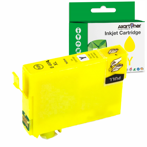 Compatible Epson 604XL Amarillo Cartucho de Tinta C13T10H44010 /  C13T10G44010