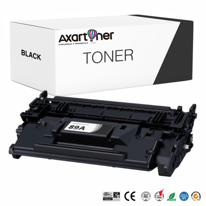 Manifestación Prescribir Corta vida Compatible HP CF289A / 89A - SIN CHIP - Negro Cartucho de Toner para HP Enterprise M507, M528 Manifestación Prescribir Corta vida Compatible HP CF289A / 89A - SIN CHIP - Negro Cartucho de Toner para HP Enterprise M507, M528