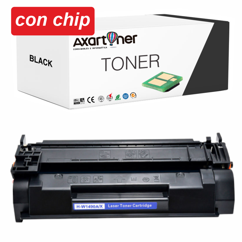 Compatible HP W1490A / 149A - CON CHIP - Negro Cartucho de Toner (NO usar  en impresoras terminan en E) para HP LaserJet Pro 4001 / 4002 / 4003 / 4004  / MFP 4101 / MFP 4102 / MFP 4103 / MFP 4104