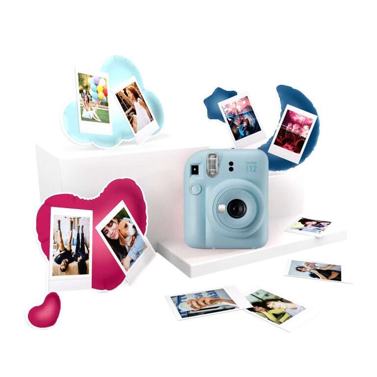 Fujifilm Instax Mini 12 Cámara Instantánea Rosa Pastel