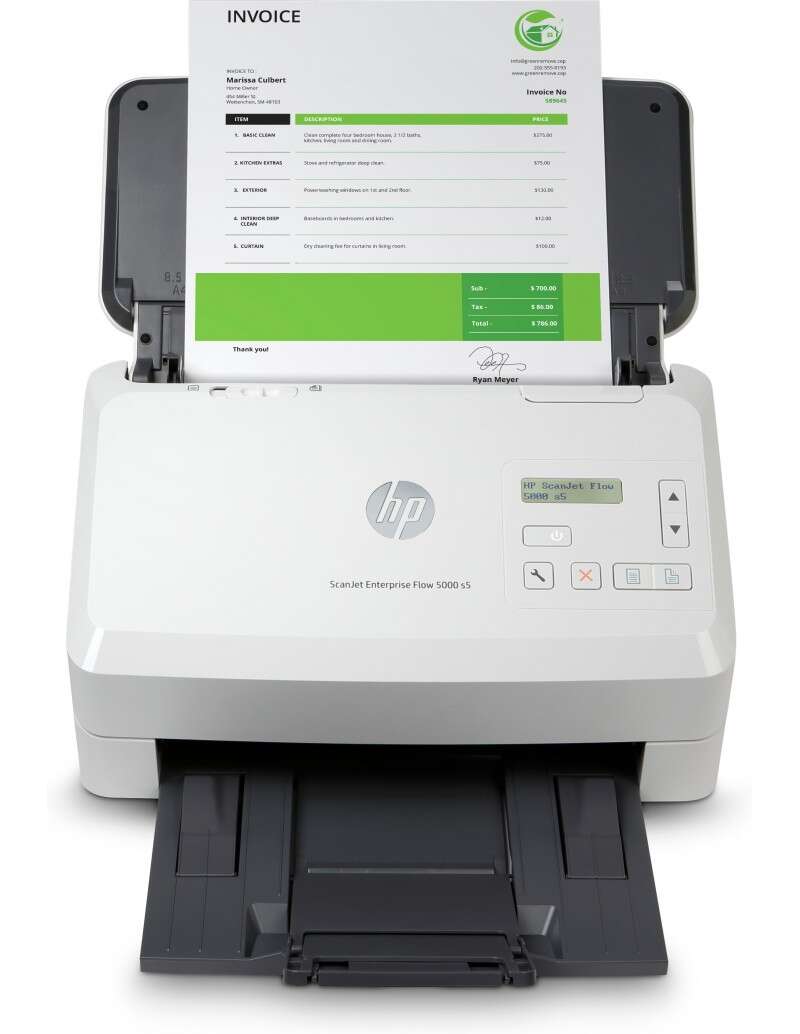 matraz Potencial Relajante HP ScanJet Enterprise Flow 5000 s5 Escaner Documental - Hasta 65ppm - Alimentador  Automatico - Doble Cara > Informática > Impresoras, Multifunciones,  Plotters, Etiquetadoras > Escáneres
