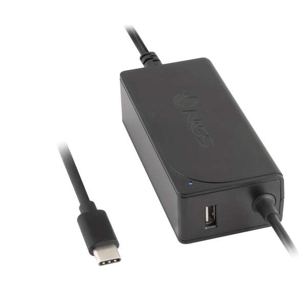 NGS Cargador Universal Automatico para Portatil 65W USB-C - 1x USB 2.0 -  Voltaje 5-20V > Informática > Ordenadores > Accesorios para Portátiles >  Cargadores Universales para Portátiles