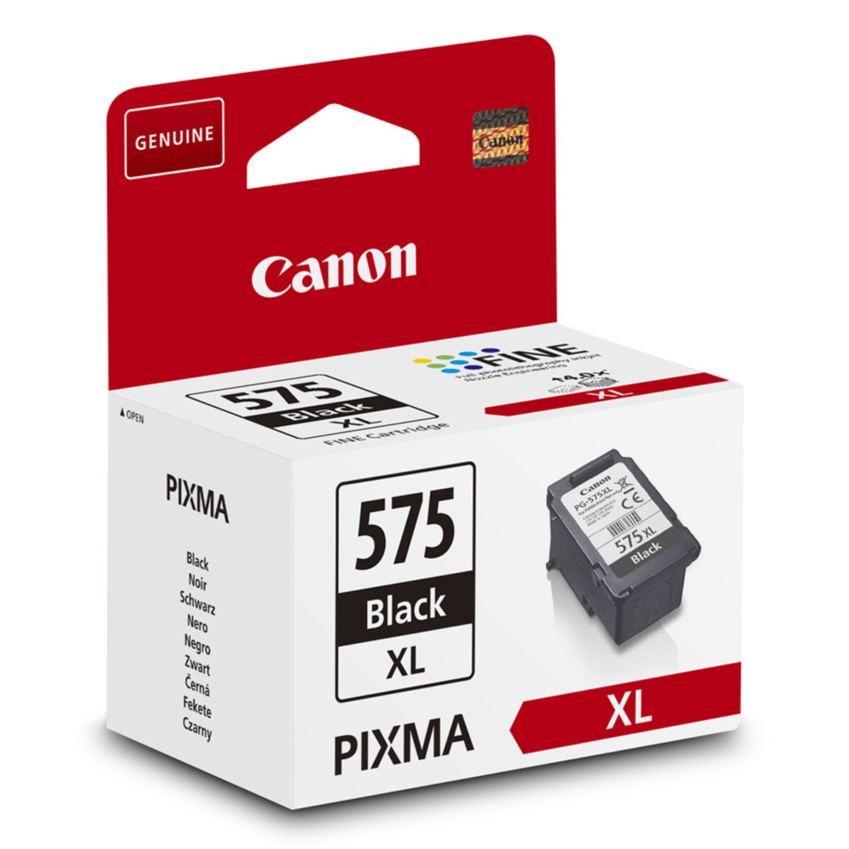 Original Canon PG575XL Negro Cartucho de Tinta 5437C001 para Pixma TR4750i,  TR4751i, TS3550i, TS3551i