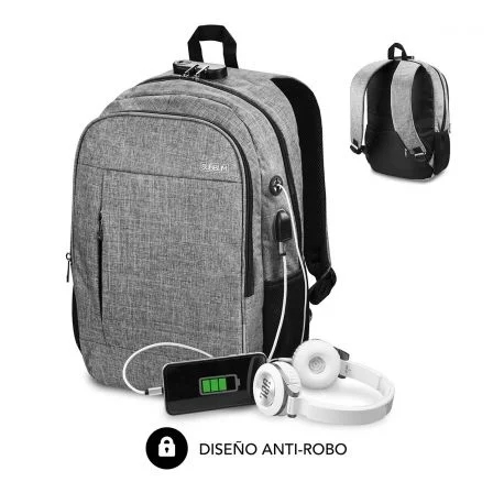 Mochila best sale cremallera espalda