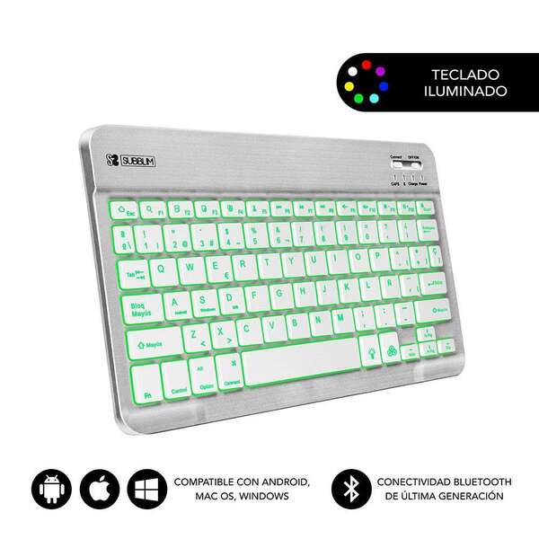 Subblim teclado inalámbrico sale bluetooth