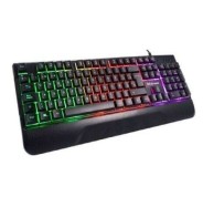 3GO Droxio Kasumi Teclado Gaming USB - Iluminacion LED RGB - 12 Teclas Multimedia