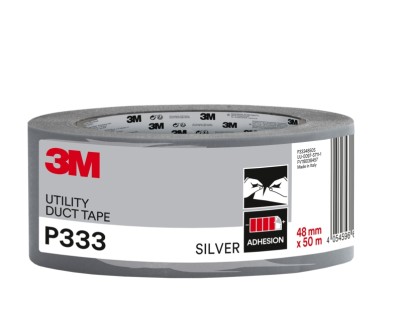 3M Cinta Adhesiva Americana - 48mm x 50m - Color Plata