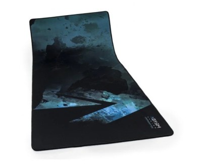Abysm Gaming Covenant Alfombrilla Gaming XXL - Bordes Reforzados - Antideslizante - Tamaño 900x420x4mm