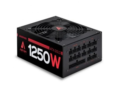 Abysm Gaming Morpheo Fuente de Alimentacion 80 Plus Gold Modular 1250W ATX - PFC Activo - Ventilador 140mm