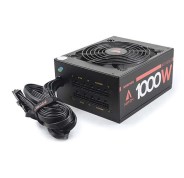 Abysm Gaming Morpheo Fuente de Alimentacion 80 Plus Platinum Semi Modular 1000W ATX - PFC Activo - Ventilador 140mm