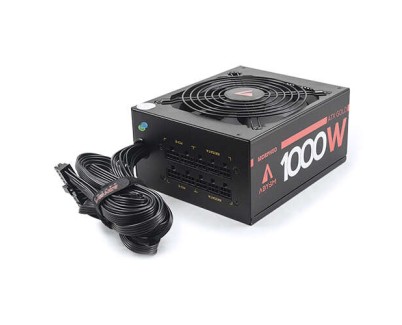 Abysm Gaming Morpheo Fuente de Alimentacion 80 Plus Platinum Semi Modular 1000W ATX - PFC Activo - Ventilador 140mm