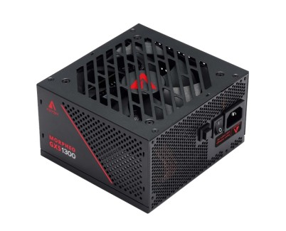 Abysm Gaming Morpheo GX5 1300W Fuente de Alimentacion - Cybenetics Platimu - Full Modular 850W ATX - Ventilador 120mm - Negro