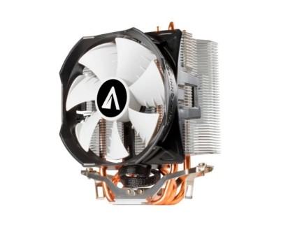 Abysm Gaming Snow III Ventilador CPU 100mm con Disipador 3 Heatpipes - Velocidad Max. 2100rpm - Color Blanco/Negro