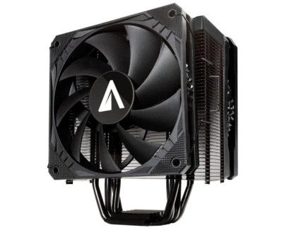 Abysm Gaming Snow IV Ventilador CPU 120mm con Disipador 4 Heatpipes - Velocidad Max. 1600rpm - Color Negro