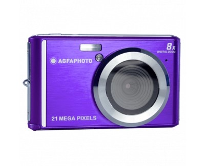 Agfaphoto DC5200 Camara Digital -  Sensor CMOS - Zoom Optico 8x - Color Lila