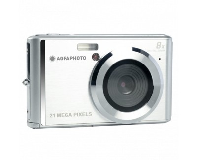 Agfaphoto DC5200 Camara Digital -  Sensor CMOS - Zoom Optico 8x - Color Plata