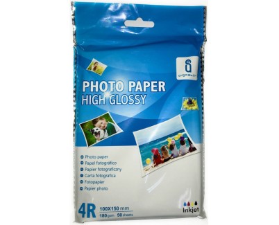 AIGOSTAR Papel Fotográfico Brillante 180 gr 10x15 A6 50 unidades