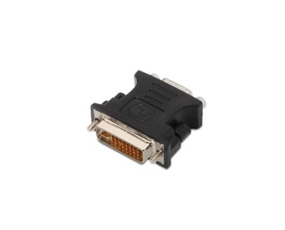 Aisens Adaptador DVI a SVGA - 24+5/Macho-HDB15/Hembra - Color Negro