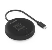 Aisens ASDS-2M2N05 Estacion de Docking de Doble Bahia M.2 NVME a USB-C 3.2 Gen2x2 - Clone - Color Negro