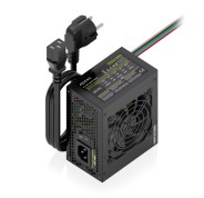 Aisens ASPC-500SFX-PSEBK Fuente de Alimentacion 500W SFX - Ventilador 80mm - OEM - Cable de Alimentacion Incluido - Color Negro