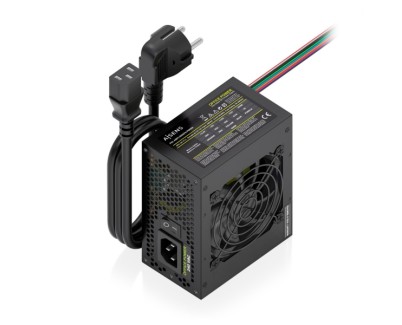 Aisens ASPC-500SFX-PSEBK Fuente de Alimentacion 500W SFX - Ventilador 80mm - OEM - Cable de Alimentacion Incluido - Color Negro