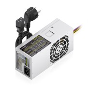 Aisens ASPC-500TFX-PSE Fuente de Alimentacion 500W TFX - Ventilador 80mm - OEM - Cable de Alimentacion Incluido - Color Plata