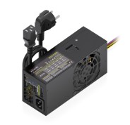 Aisens ASPC-500TFX-PSEBK Fuente de Alimentacion 500W TFX - Ventilador 80mm - OEM - Cable de Alimentacion Incluido - Color Negro