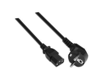 Aisens Cable Alimentacion CPU - CEE7/M-C13/H - 1.5m - 100% Cobre Puro AWG18 - Color Negro