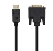 Aisens Cable Conversor Displayport a DVI - DP/M-DVI/M - 3.0m - Color Negro