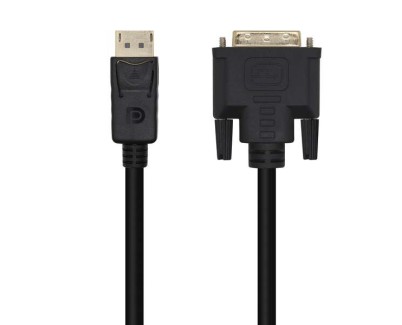 Aisens Cable Conversor Displayport a DVI - DP/M-DVI/M - 3.0m - Color Negro