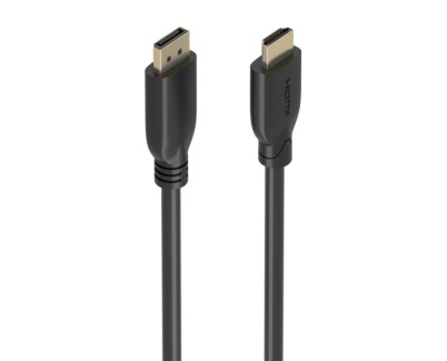 Aisens Cable Conversor Displayport a HDMI 4K@60HZ - DP-M a HDMI-M - 5m - Color Negro