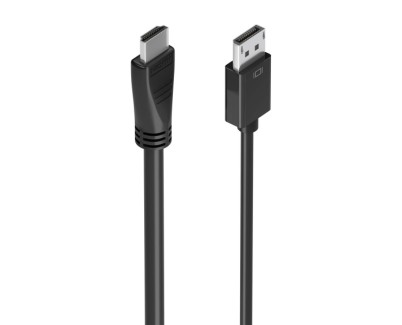 Aisens Cable Conversor DISPLAYPORT a HDMI 4K@60HZ - DP/M-HDMI/M - 5.0m - Color Negro