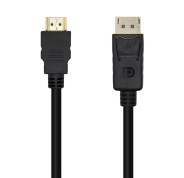 Aisens Cable Conversor Displayport a HDMI - DP/M-HDMI/M - 3.0m - Color Negro