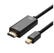 Aisens Cable Conversor Mini Displayport a HDMI - Mini DP/M-HDMI/M - 2.0M - Color Negro