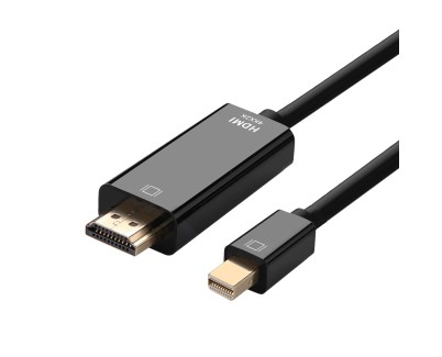 Aisens Cable Conversor Mini Displayport a HDMI - Mini DP/M-HDMI/M - 2.0M - Color Negro