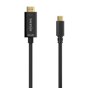 Aisens Cable Conversor USB-C a HDMI 4K@30HZ - USB-C/M-HDMI/M - 0.8M - Color Negro