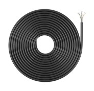 Aisens Cable de Red Exterior Impermeable RJ45 Cat.6 UTP Rigido CCA AWG23 - 305m - Color Negro