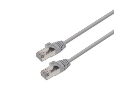 Aisens Cable de Red Latiguillo RJ45 Cat.6 FTP AWG24 - 10m - 10/100/1000 Mbit/s - Color Gris