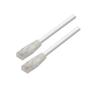 Aisens Cable de Red Latiguillo RJ45 Cat.6 UTP AWG24 - 0.5m - 10/100/1000 Mbit/s - Color Blanco