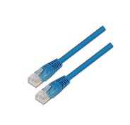 Aisens Cable de Red Latiguillo RJ45 Cat.6 UTP AWG24 - 1.0m - 10/100/1000 Mbit/s - Color Azul