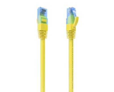 Aisens Cable de Red Latiguillo RJ45 Cat.6 UTP AWG26 CCA - 2.0m - Color Amarillo