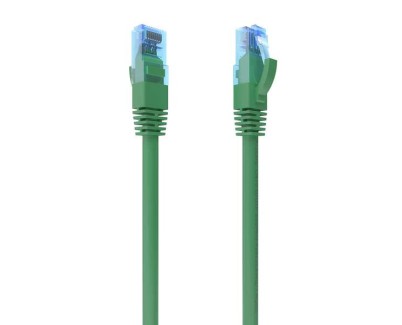 Aisens Cable de Red Latiguillo RJ45 Cat.6 UTP AWG26 CCA - 2.0m - Color Verde
