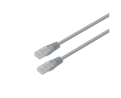 Aisens Cable de Red Latiguillo RJ45 LSZH Cat.6 UTP AWG24 - 10m - Libre de Halogenos - 10/100/1000 Mbit/s - Color Gris