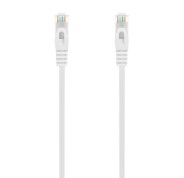 Aisens Cable de Red Latiguillo RJ45 LSZH Cat.6A 500 MHZ UTP AWG24 - 1m - Libre de Halogenos - 10 Gigabit/s - Color Blanco