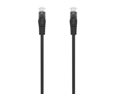 Aisens Cable de Red Latiguillo RJ45 LSZH Cat.6A 500 MHZ UTP AWG24 - 2m - Libre de Halogenos - 10 Gigabit/s - Color Negro